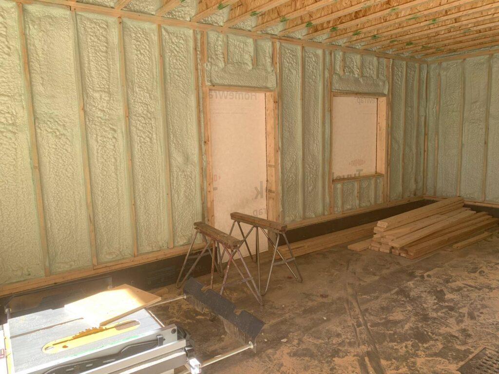 isolation de mur interieur garage